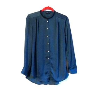 Silky deep teal H&M shirt size M